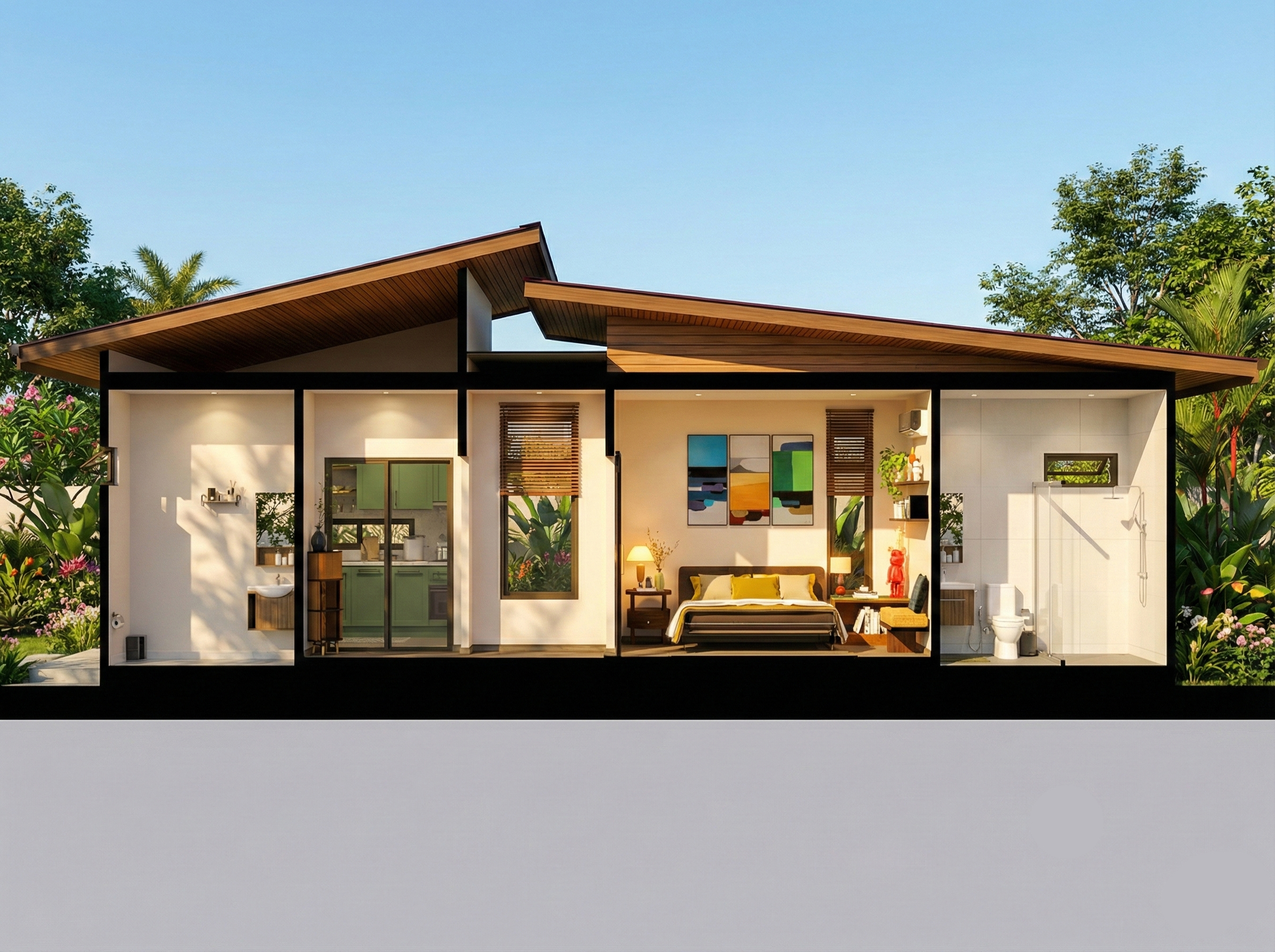 โครงสร้างและงานก่อสร้าง Marko House